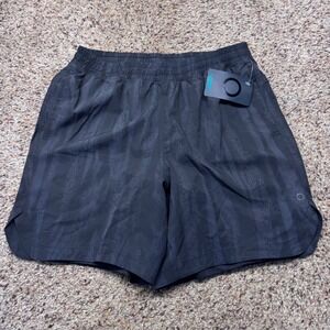 SKORA Phantom Print Black Running Shorts Men's Medium Qwick Dry Athletic